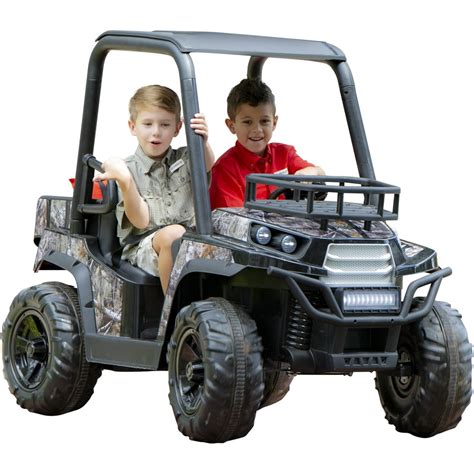 The Coleman Powersports gas powered Realtree UT400-RT is a perfect UTV for those who are looking for some help around the lot. . Realtree 24v utv